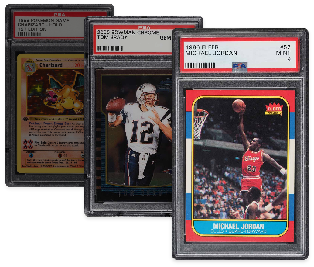 Graded collectible cards